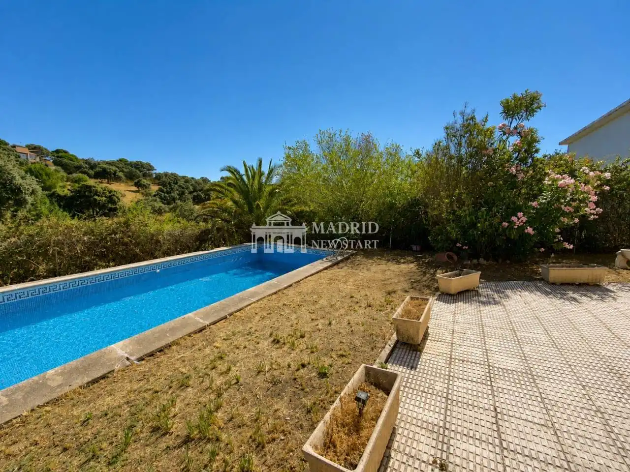 Jardín de Casa o chalet en venta en Villa del Prado con Aire acondicionado, Calefacción y Jardín privado