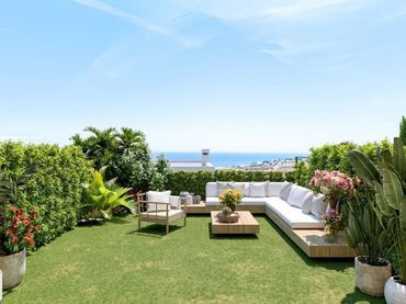 Maison jumelée avec balcon à vendre à La Cala Mijas
