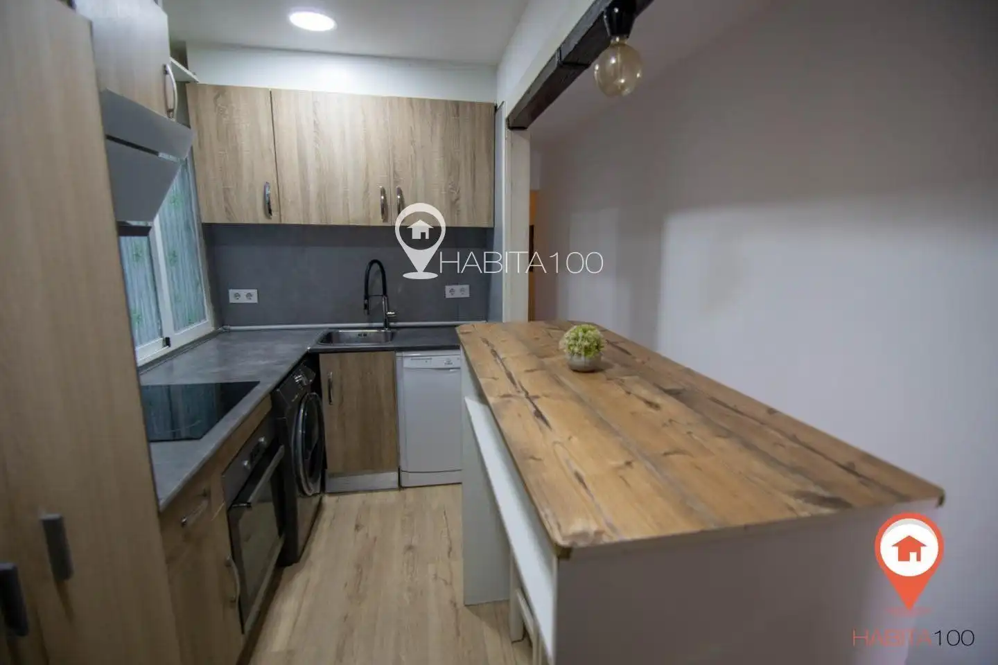 Küche von Wohnung zum Verkauf in Cuenca mit Heizung und Möbliert