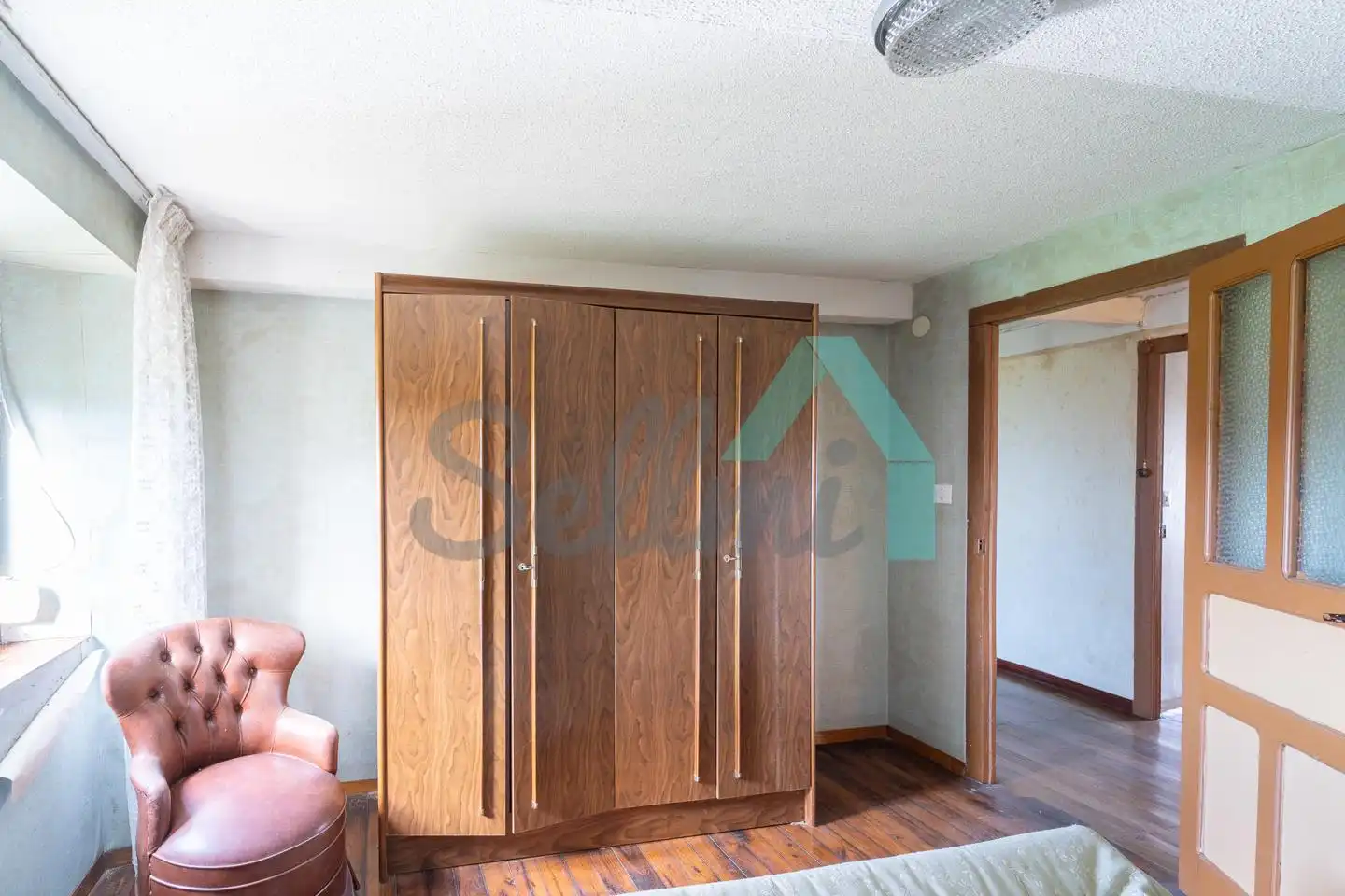 Bedroom of Houses for sale in Valdés - Luarca  with Private garden and Parquet flooring