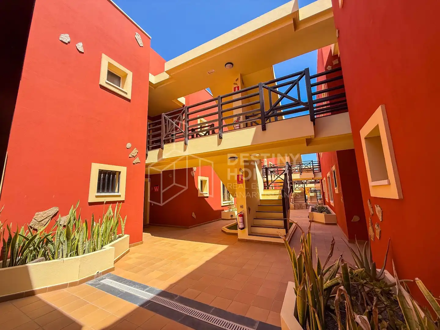 Exterior view of Apartments for sale in La Oliva  with Private garden, Terrace and Furnished