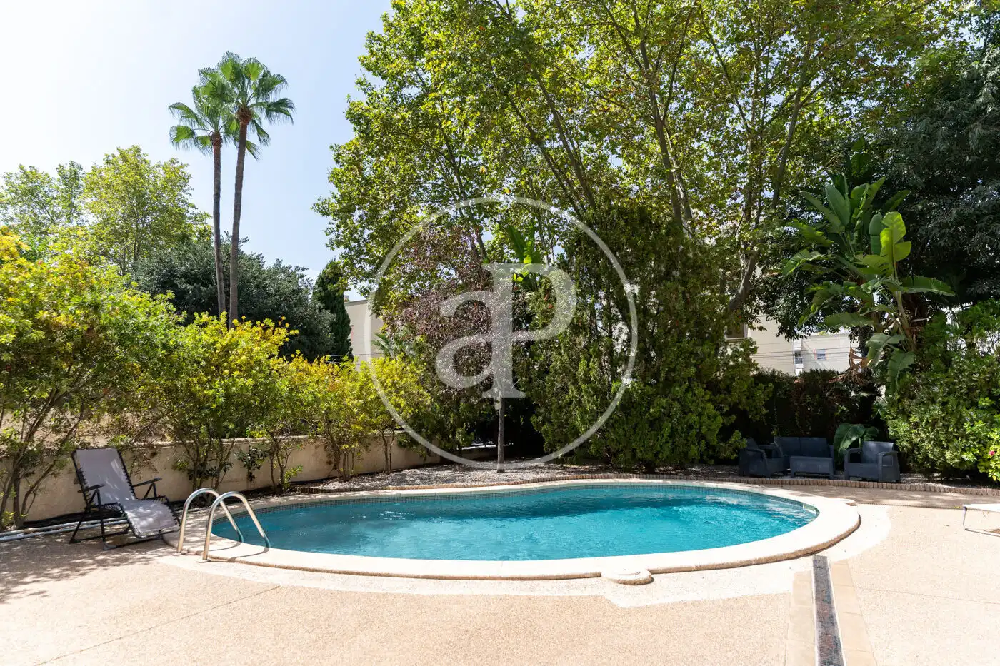 Piscina de Àtic de lloguer en  Palma de Mallorca amb Aire condicionat, Calefacció i Jardí privat