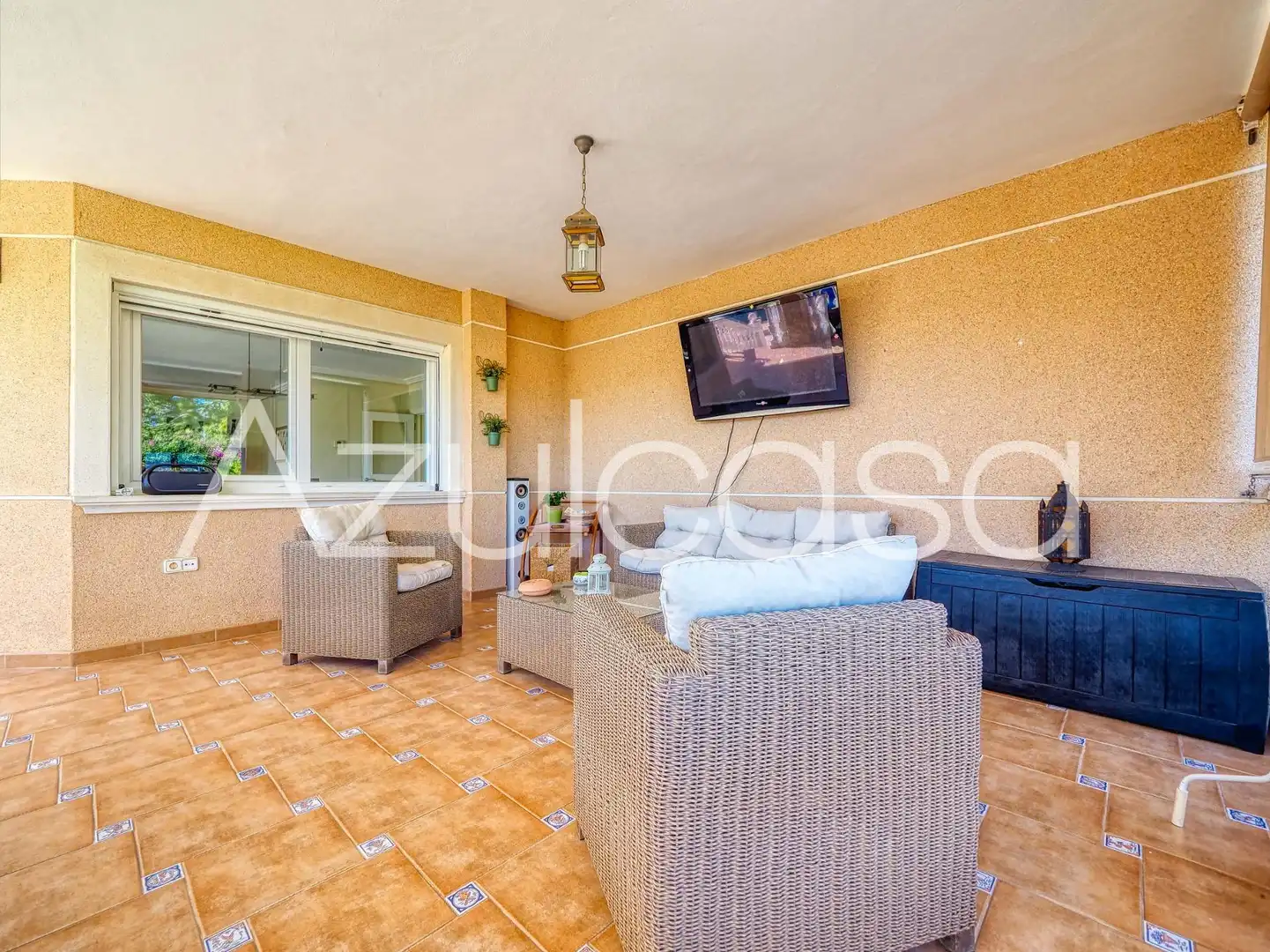 Living room of Houses for sale in Mutxamel  with Air Conditioner, Heating and Terrace