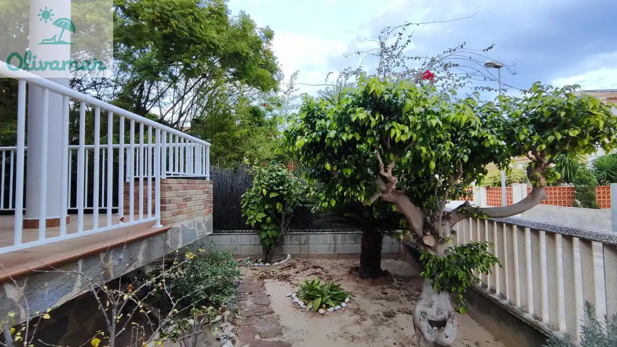 Jardí de Casa o xalet en venda en Oliva amb Moblat