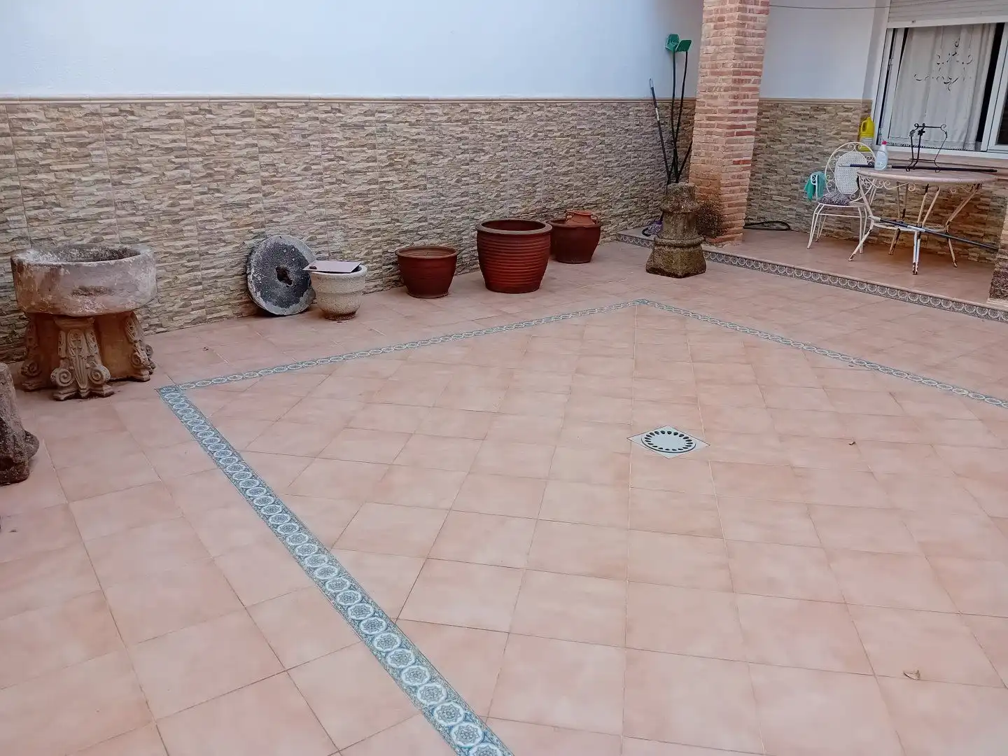 Terrasse von Wohnung zum Verkauf in Almagro mit Klimaanlage, Heizung und Terrasse