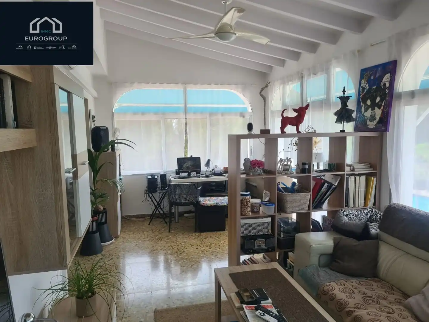 Sala de estar de Casa o chalet en venta en La Nucia con Aire acondicionado, Calefacción y Jardín privado