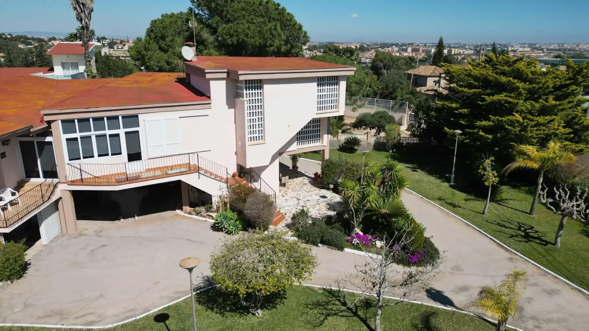 Exterior view of Houses for sale in Cartagena  with Private garden, Parquet flooring and Terrace