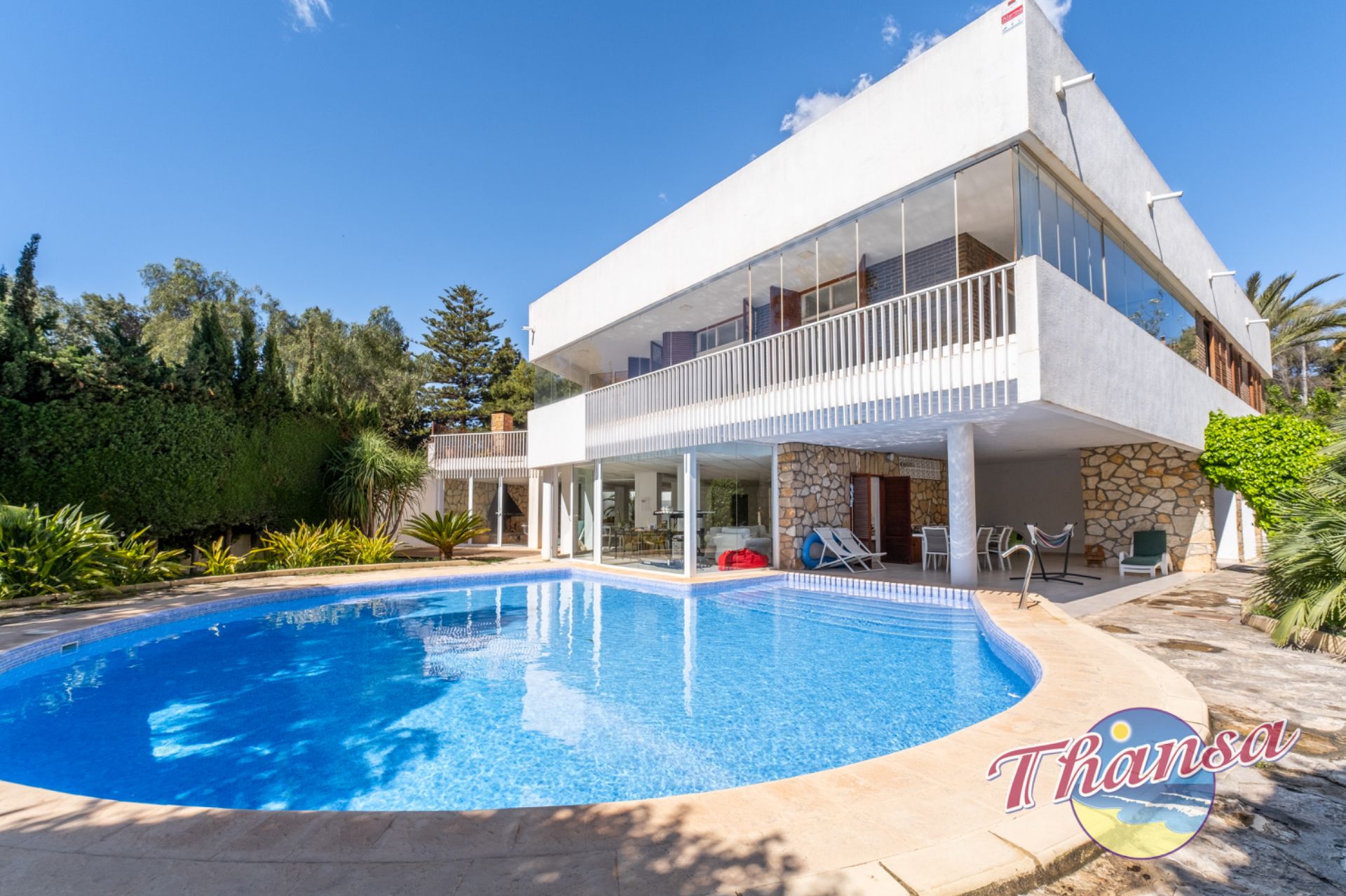 Piscina de Casa o xalet en venda en Alicante / Alacant amb Aire condicionat, Calefacció i Jardí privat