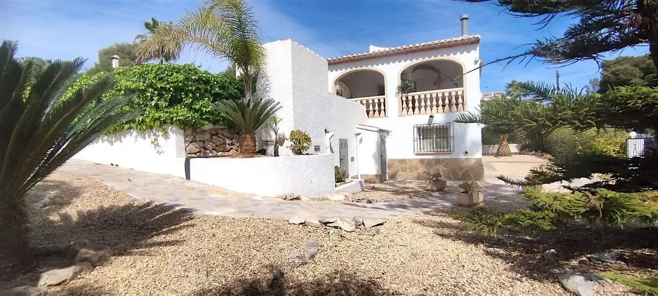 Exterior view of Houses for sale in Jávea / Xàbia  with Air Conditioner and Storage room