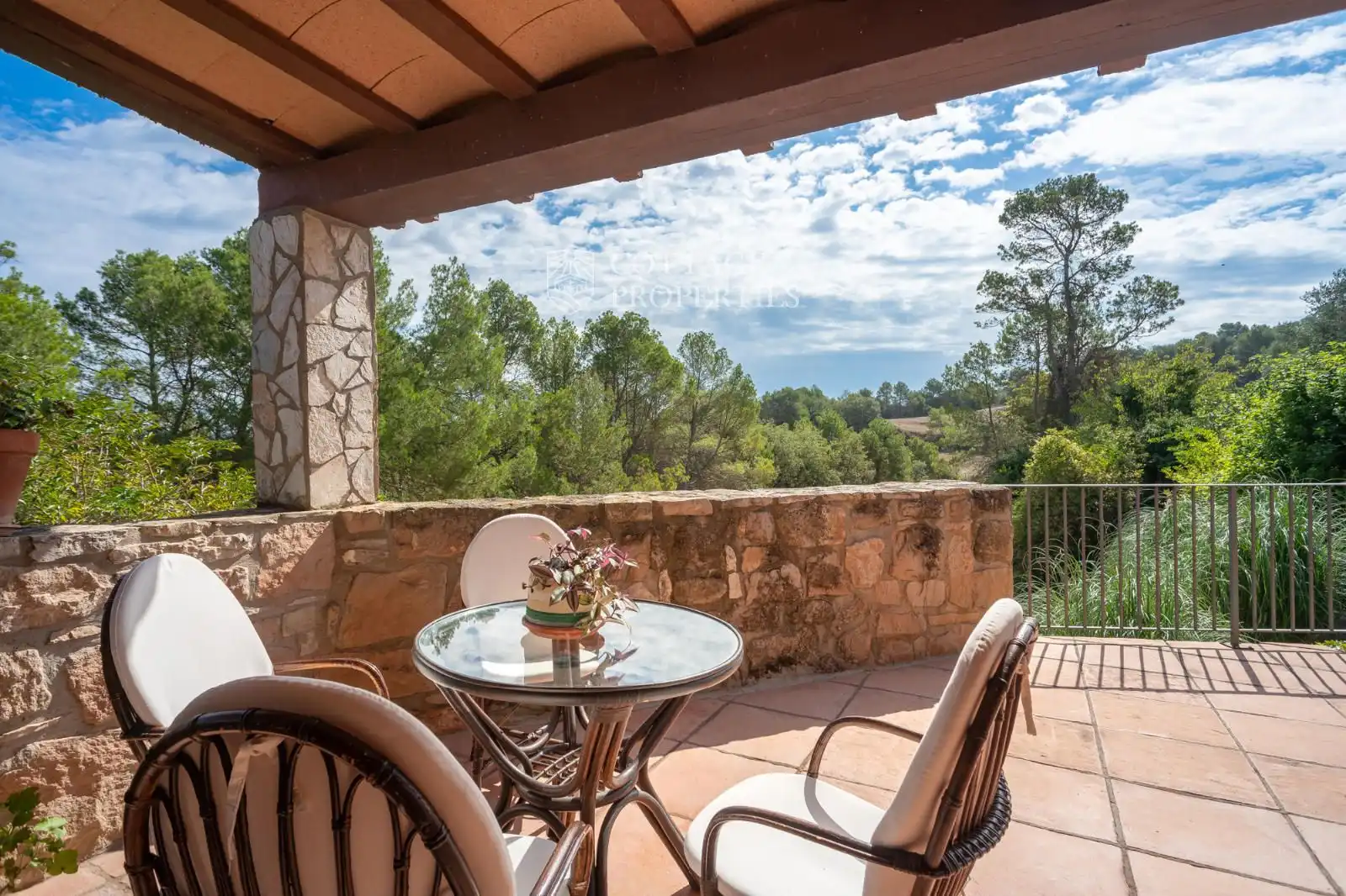 Terraza de Finca rústica en venta en Aguilar de Segarra con Calefacción