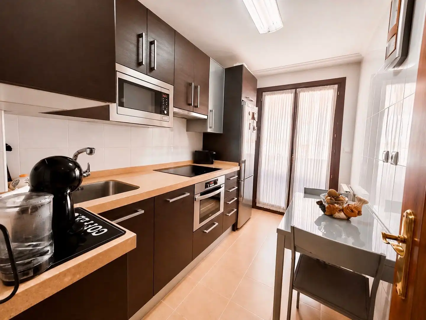 Küche von Wohnung zum Verkauf in Ramales de la Victoria mit Heizung, Balkon und Gemeinschaftspool