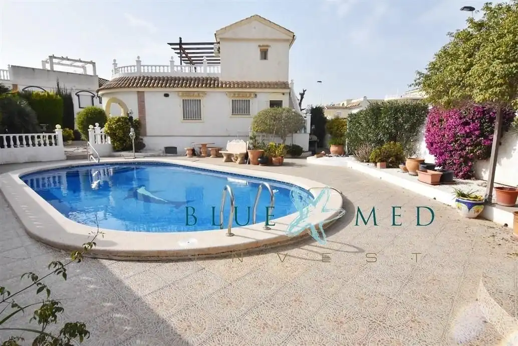 Vista exterior de Casa o chalet en venta en Mazarrón con Aire acondicionado, Jardín privado y Terraza