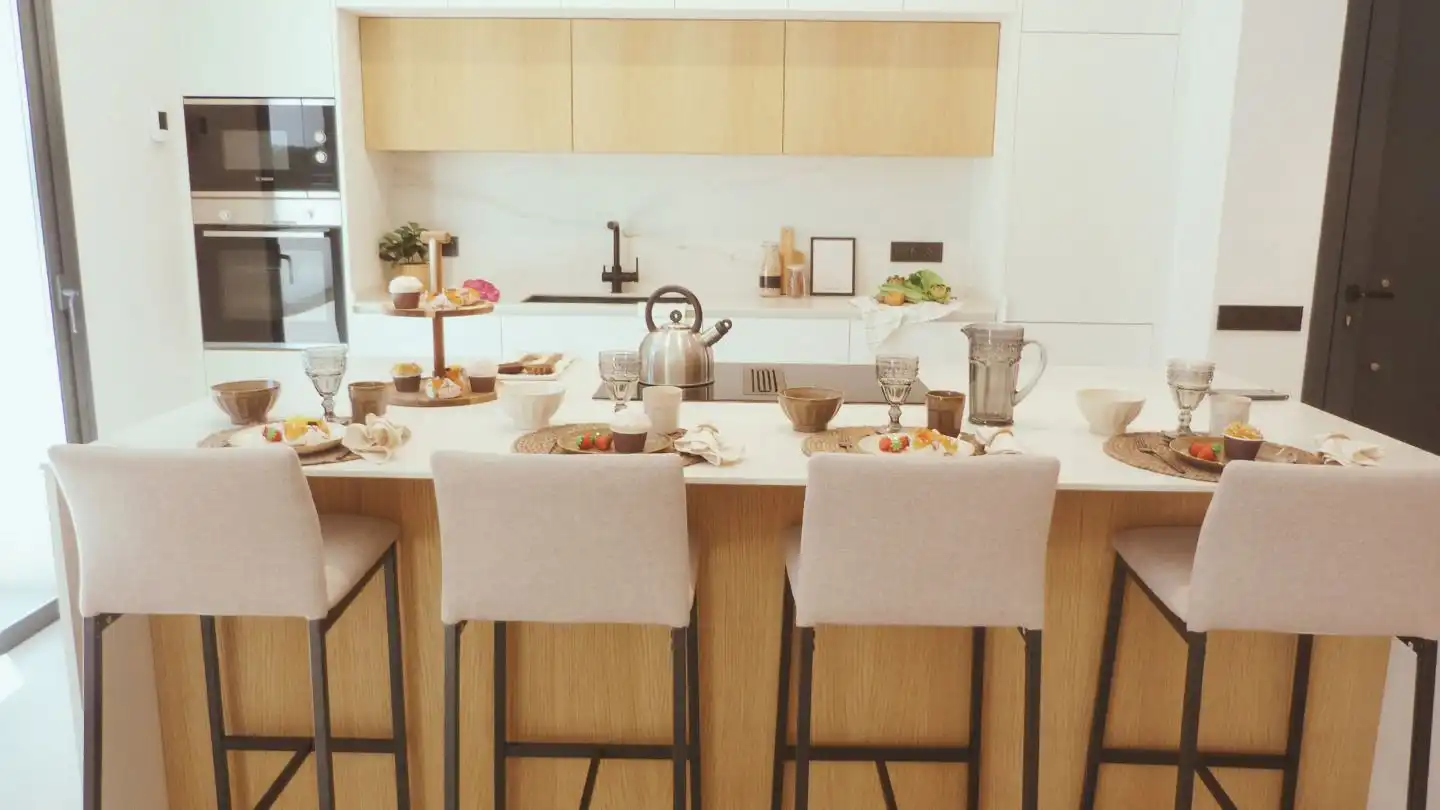 Cocina de Casa o chalet en venta en Cambrils con Aire acondicionado, Calefacción y Parquet