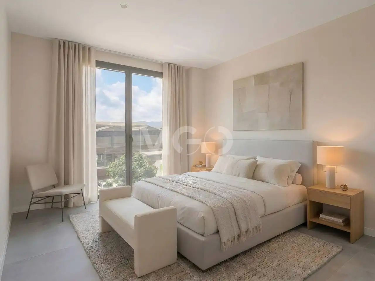 Schlafzimmer von Wohnung zum Verkauf in Vic mit Heizung und Terrasse