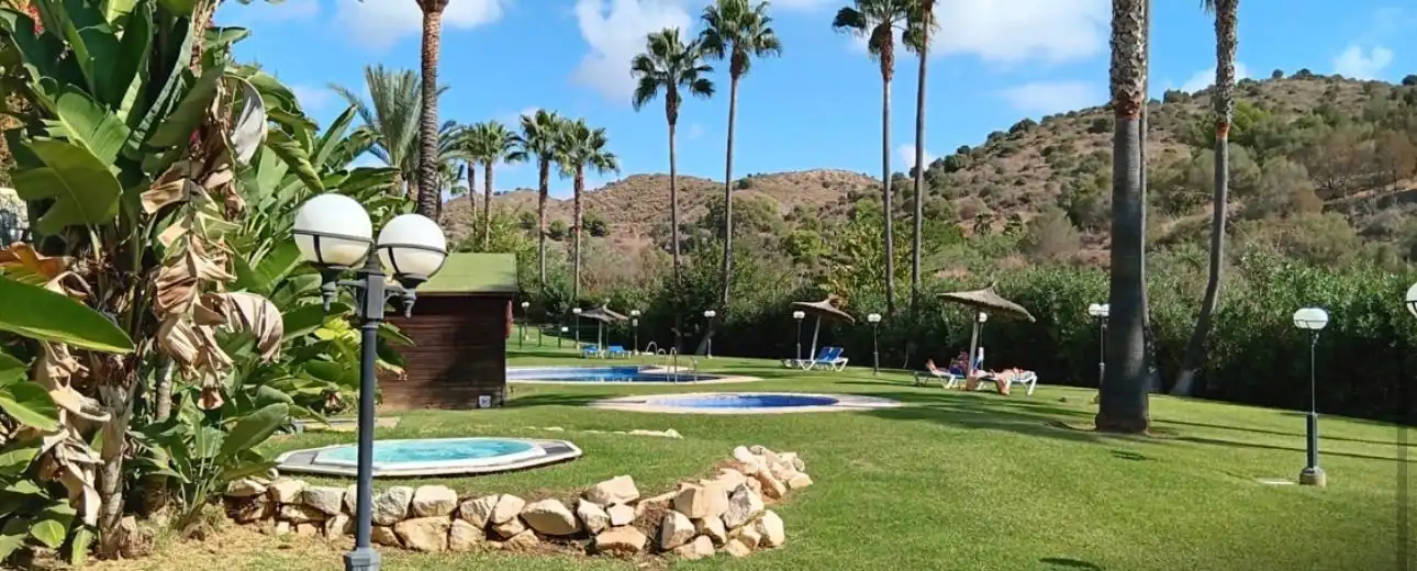 Swimming pool of Duplexes for rent in Marbella  with Air Conditioner, Heating and Terrace