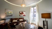 Living room of Flat to rent in  Madrid Capital  with Air Conditioner, Heating and Parquet flooring