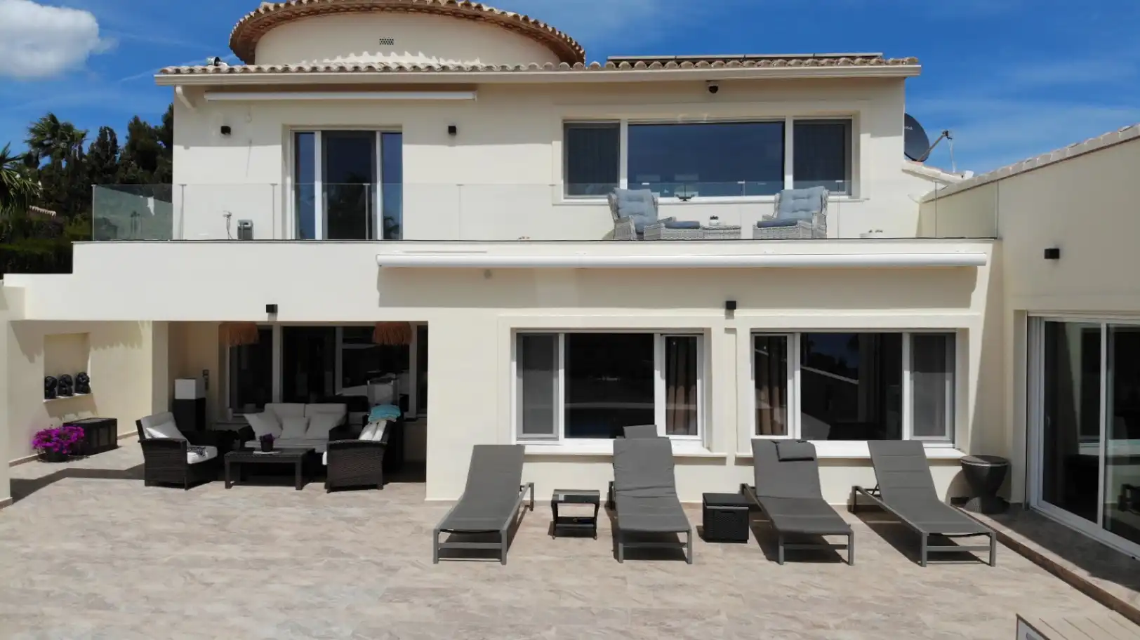 Terrace of Houses for sale in Moraira  with Air Conditioner, Heating and Private garden