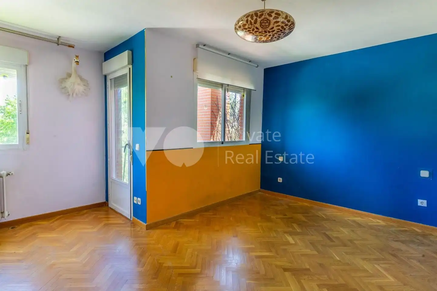 Habitación de Casa adosada en venta en Las Rozas de Madrid con Aire acondicionado, Calefacción y Jardín privado