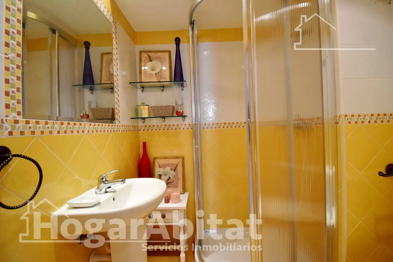 Bathroom of Flat for sale in Bellreguard  with Heating, Terrace and Furnished