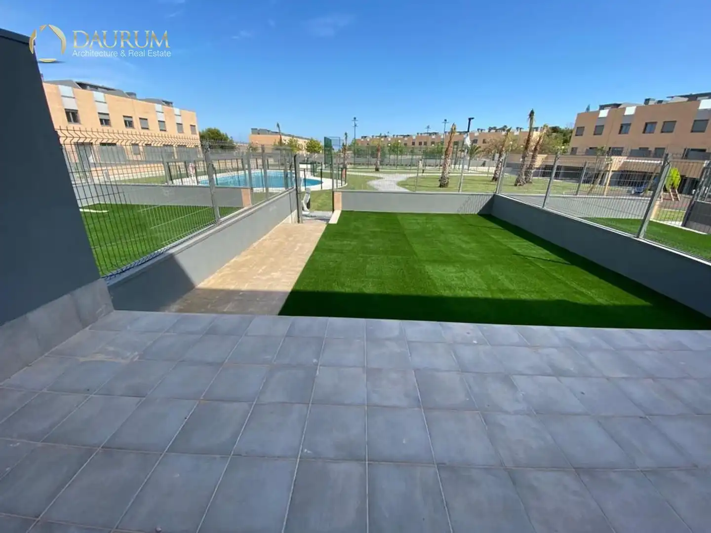Garden of Detached homes for sale in Mutxamel  with Air Conditioner, Terrace and Swimming Pool