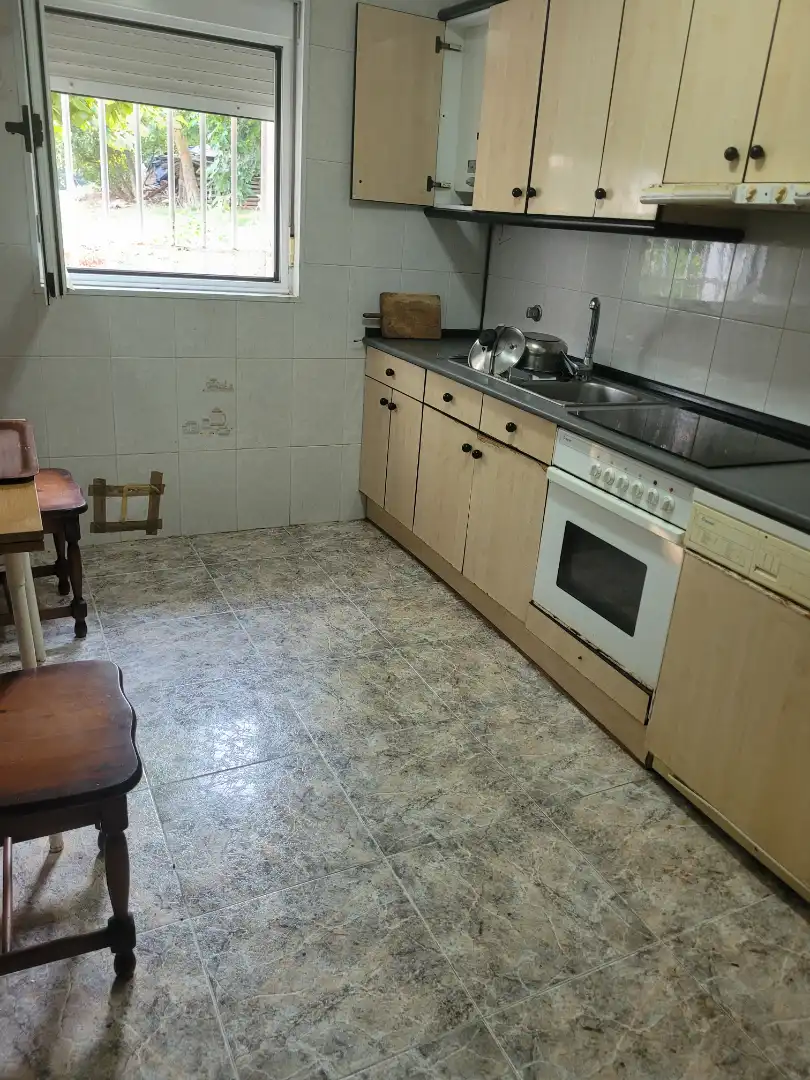 Cocina de Casa o chalet en venta en Aldealpozo con Jardín privado, Amueblado y Horno
