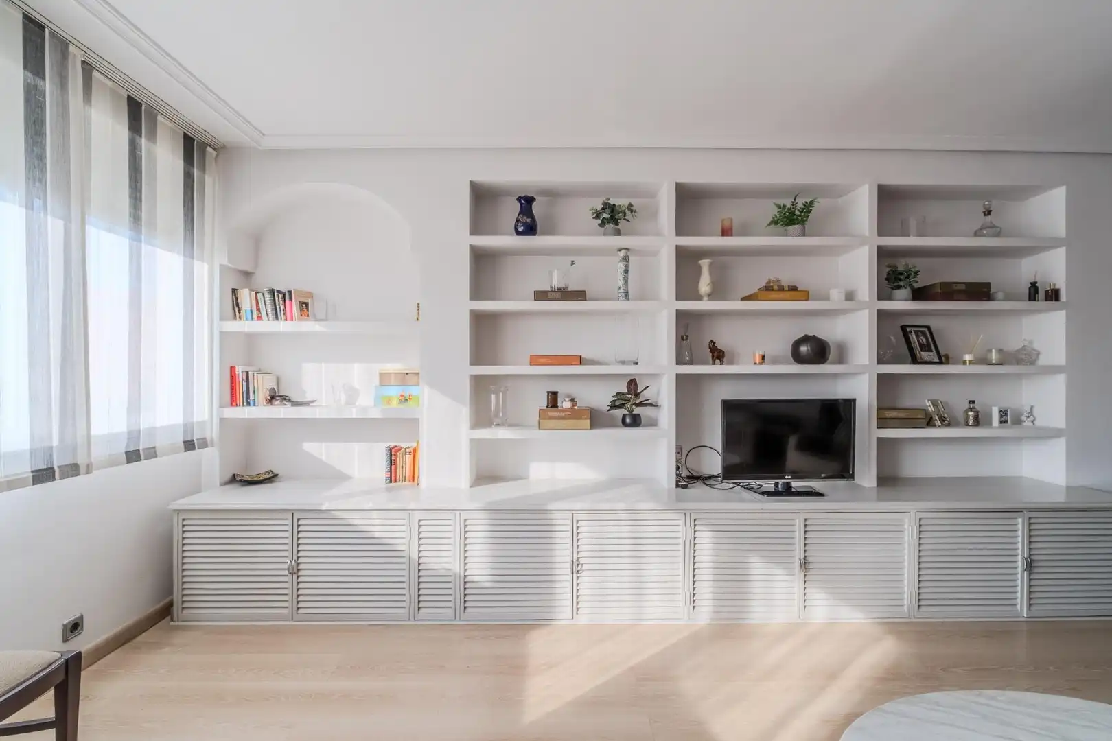 Sala de estar de Piso en venta en Madrid con Aire acondicionado, Calefacción y Amueblado