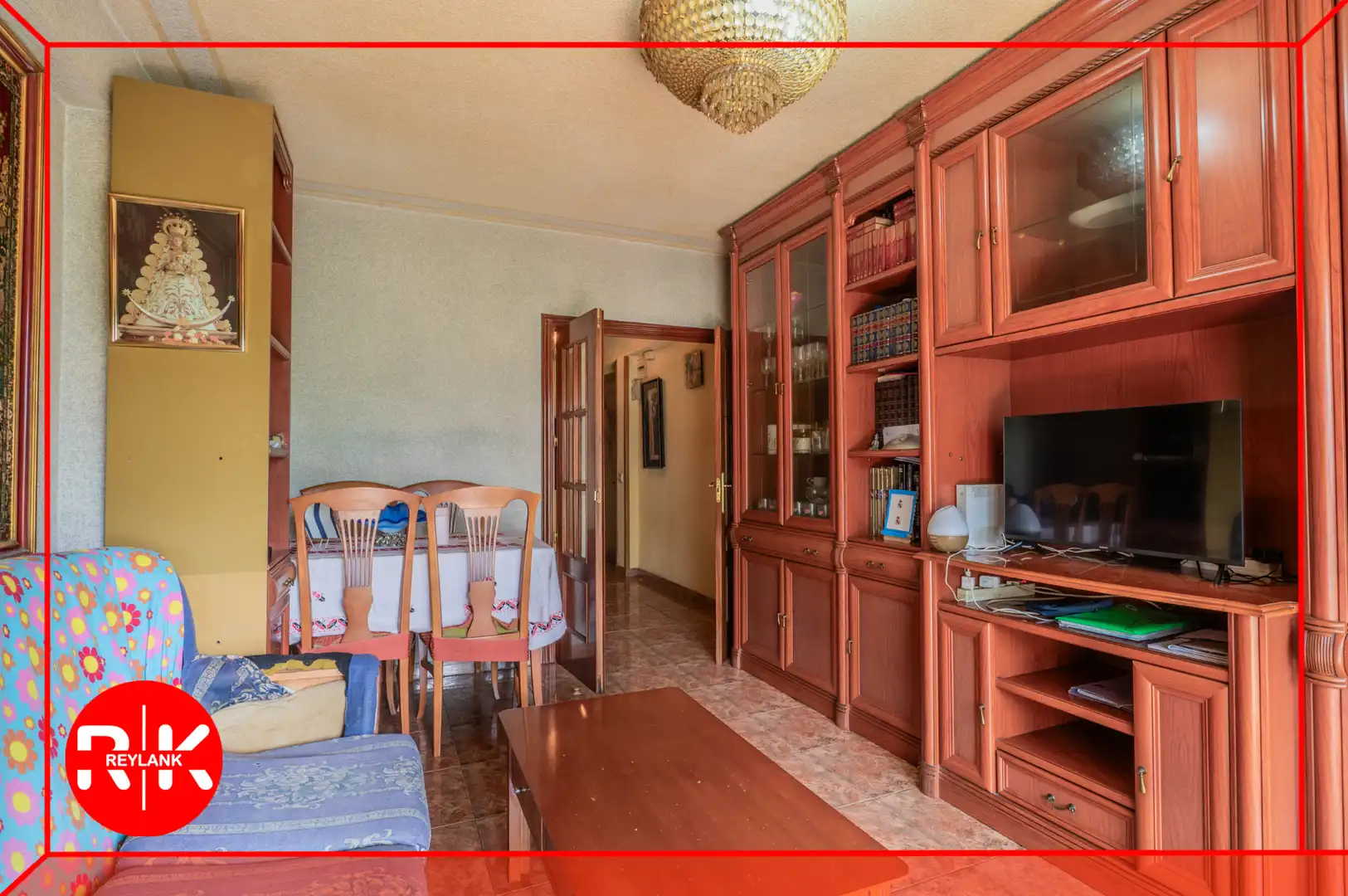 Sala de estar de Piso en venta en Coslada con Aire acondicionado, Calefacción y Parquet