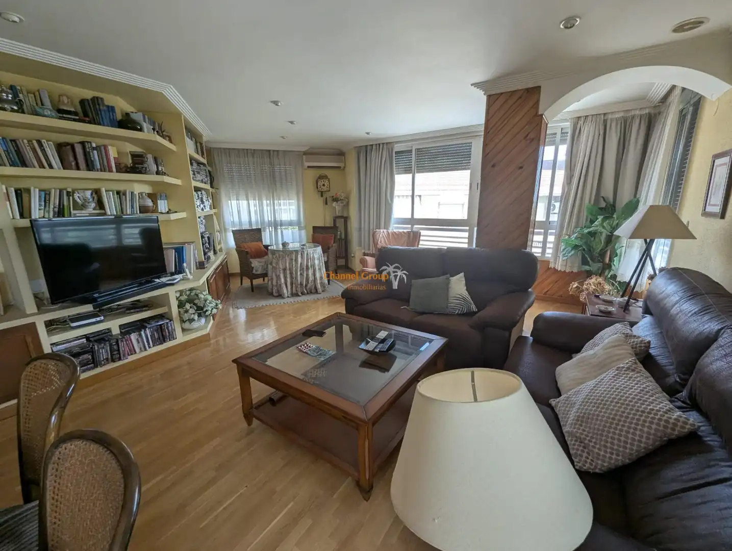Living room of Flat for sale in Elche / Elx  with Parquet flooring