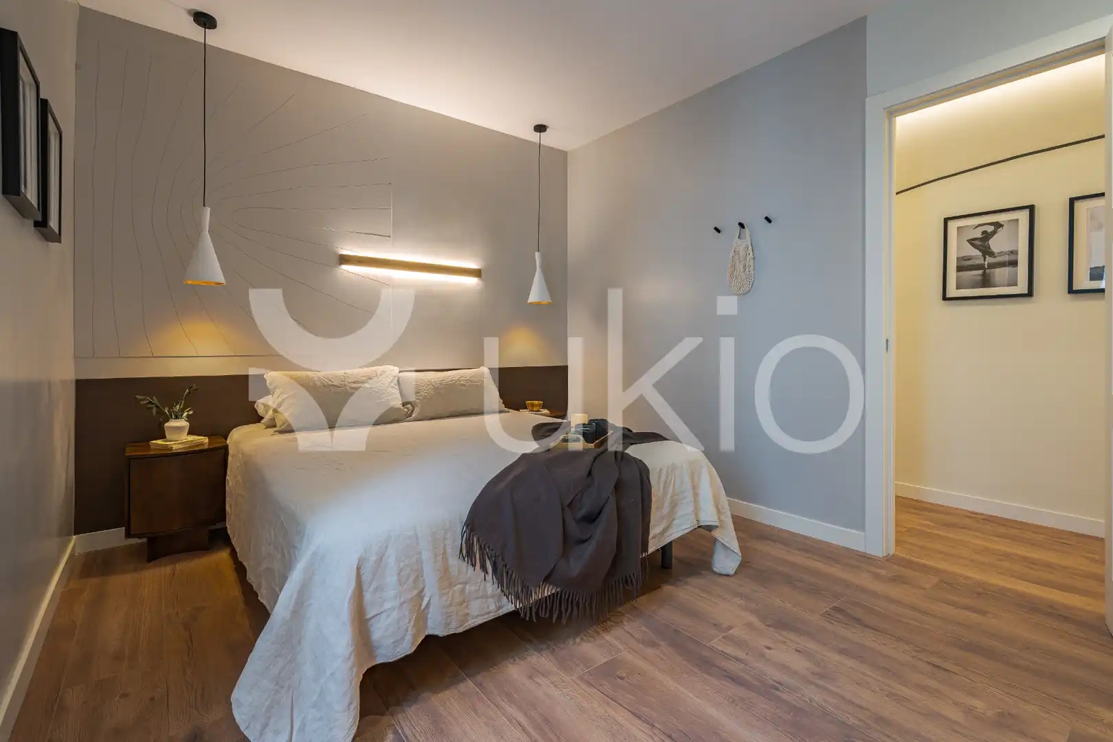 Habitación de Apartamento de alquiler en Madrid con Aire acondicionado, Calefacción y Amueblado