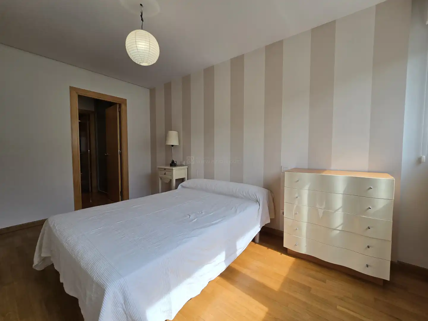 Bedroom of Flat for sale in  Logroño  with Air Conditioner, Heating and Storage room