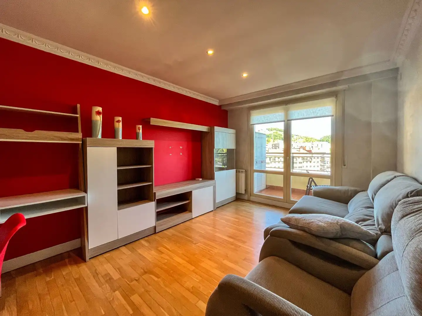 Wohnzimmer von Wohnung zur Miete in Urnieta mit Heizung, Terrasse und Möbliert