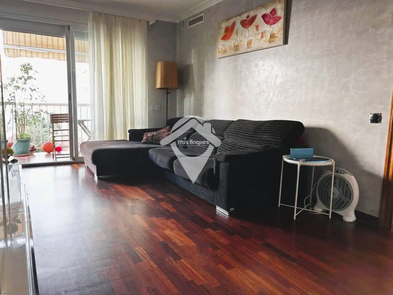 Sala de estar de Piso en venta en Sabadell con Aire acondicionado, Calefacción y Parquet