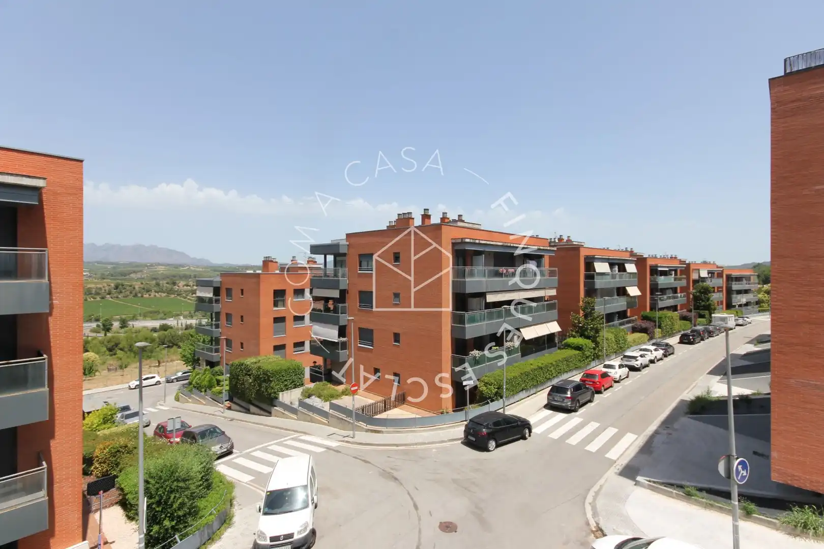 Vista exterior de Apartament en venda en Gelida amb Aire condicionat i Traster