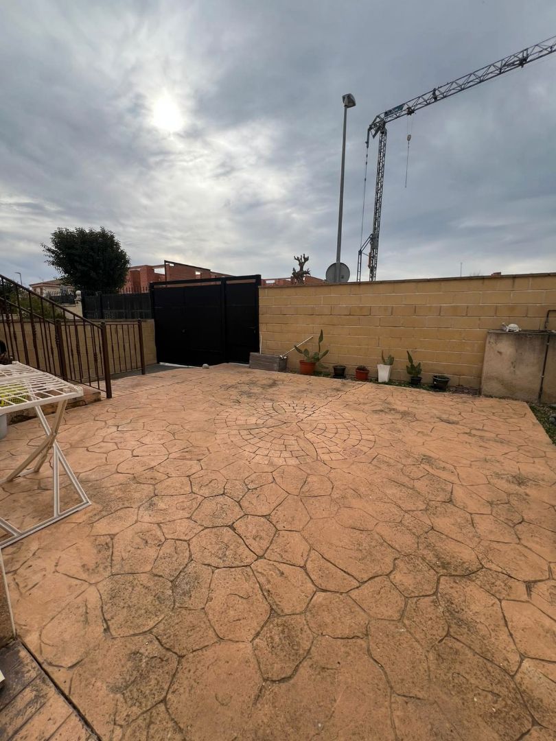 Terrace of Single-family semi-detached for sale in Ontígola  with Air Conditioner, Heating and Swimming Pool