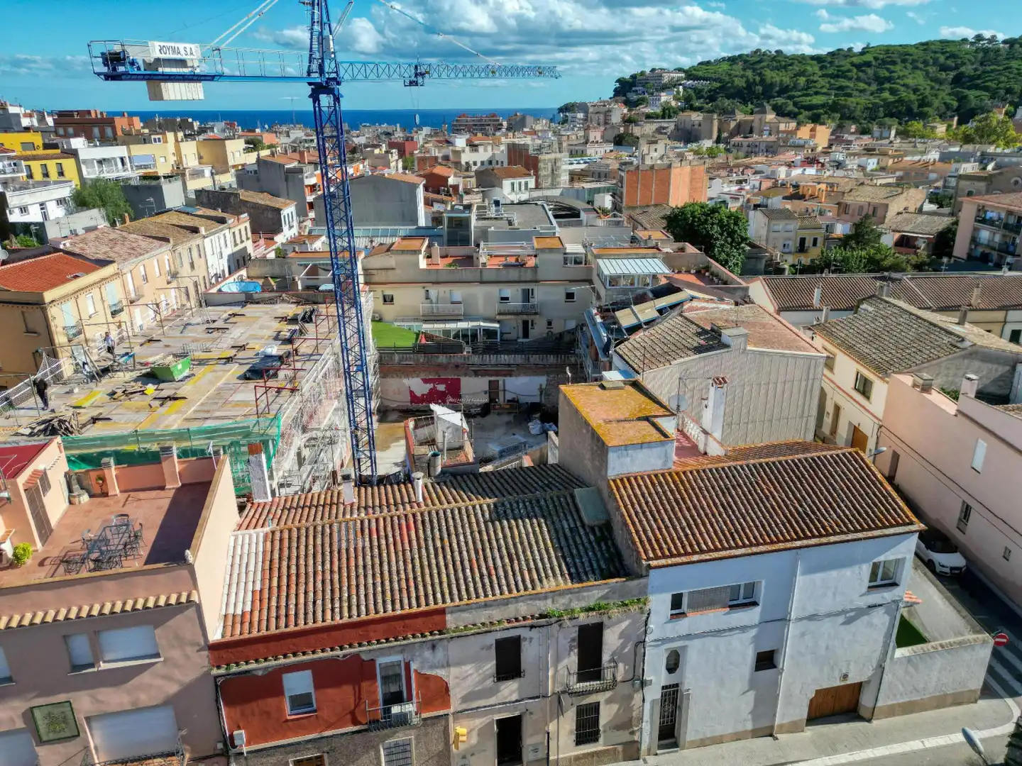 Vista exterior de Casa adosada en venda en Sant Feliu de Guíxols amb Calefacció, Jardí privat i Traster