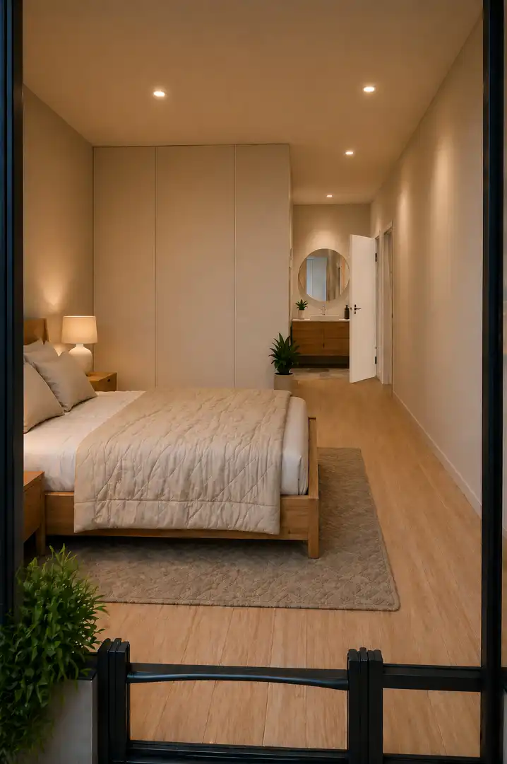Bedroom of Apartments for sale in Sanxenxo  with Air Conditioner, Heating and Terrace
