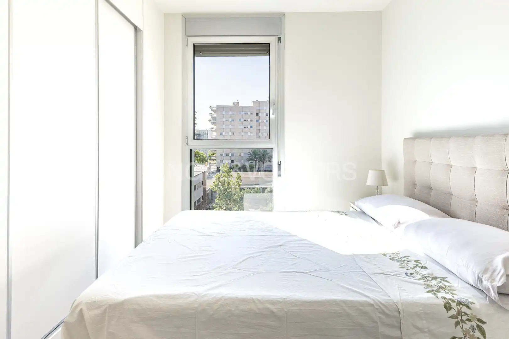 Bedroom of Flat for sale in Sant Adrià de Besòs  with Air Conditioner, Heating and Parquet flooring