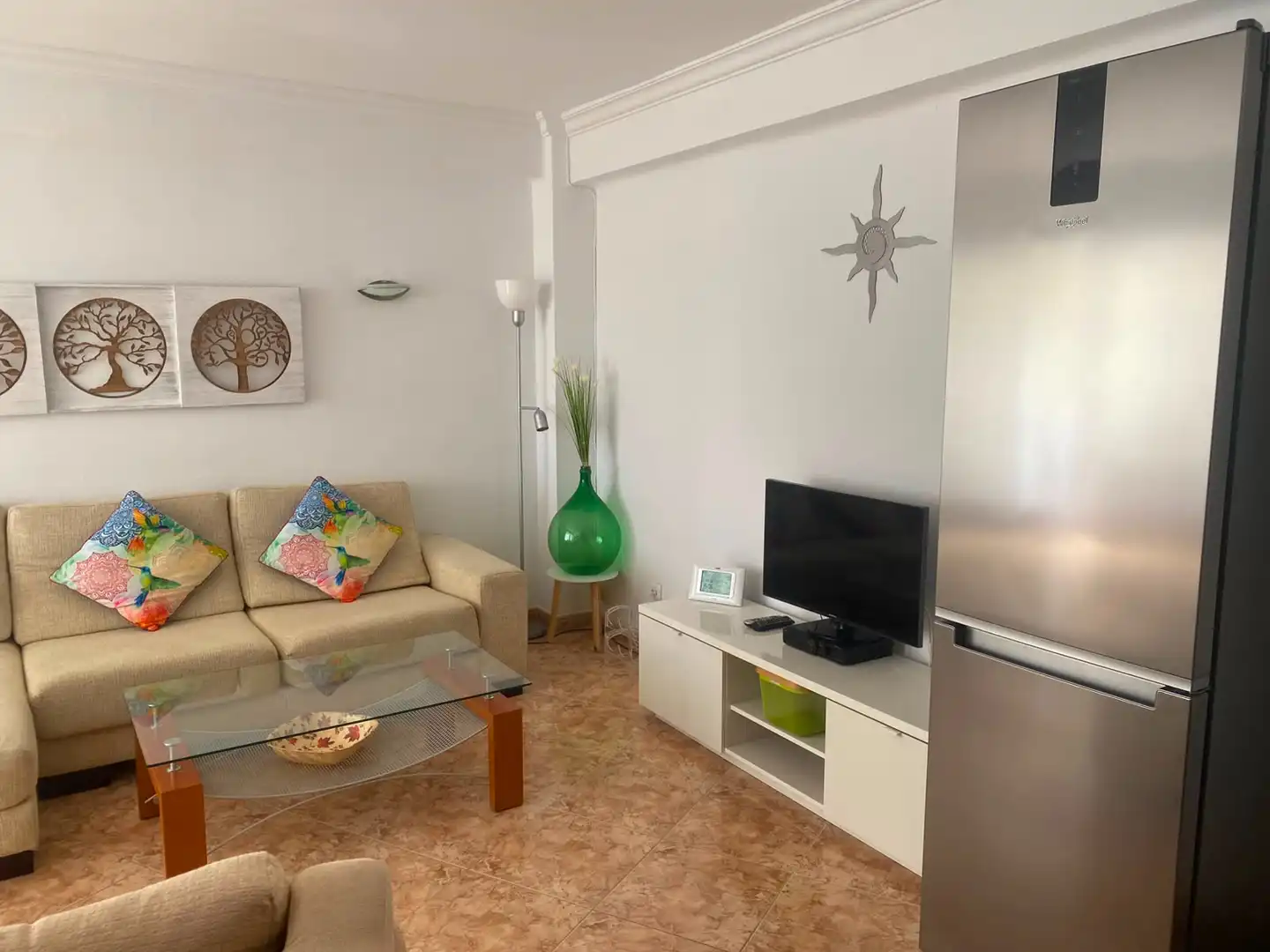 Sala d'estar de Pis en venda en Vélez-Málaga amb Aire condicionat, Calefacció i Moblat