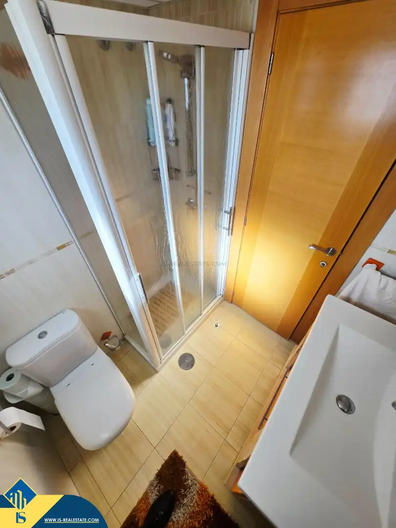 Bathroom of Flat for sale in Alicante / Alacant  with Terrace and Furnished