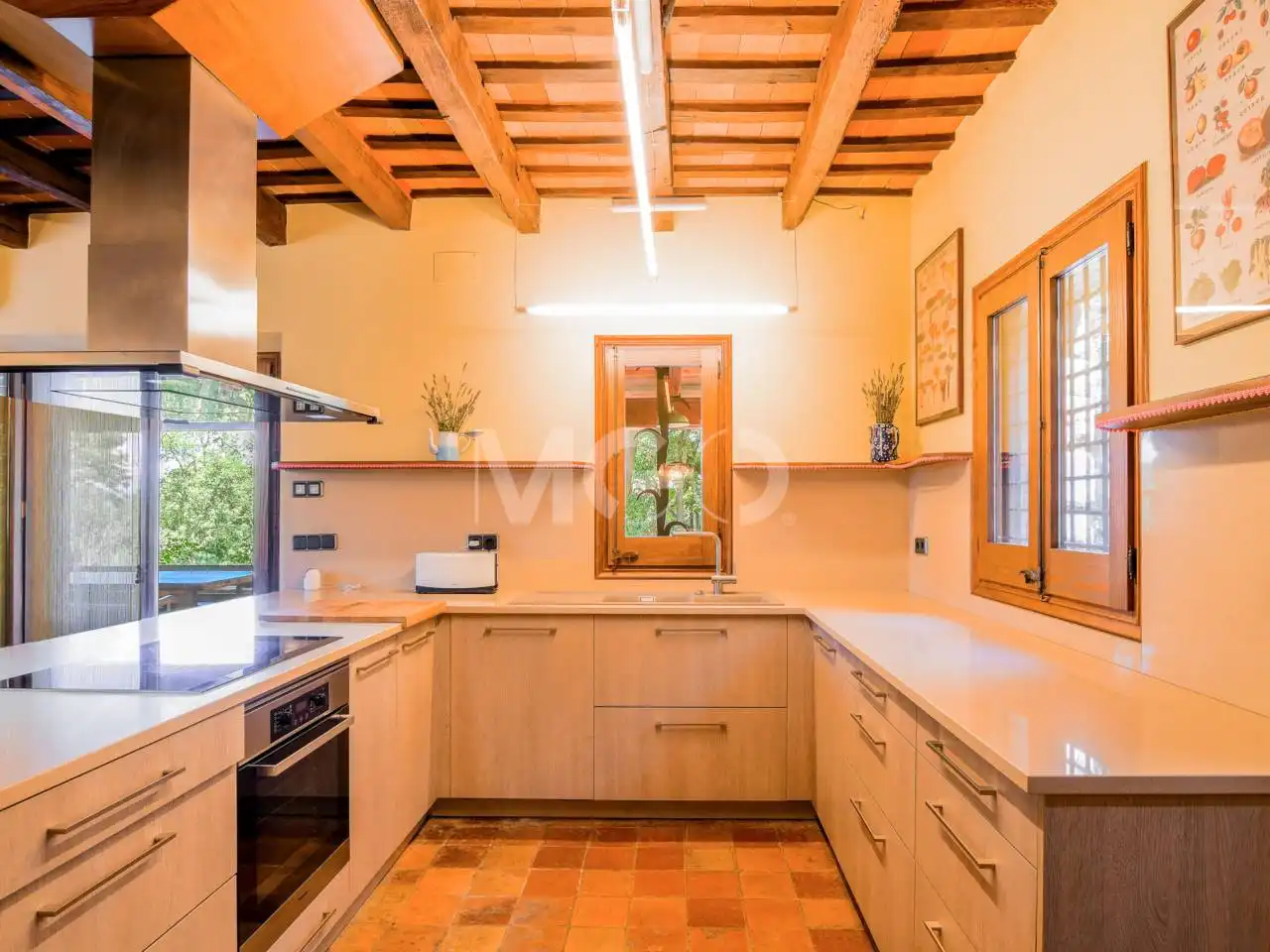 Küche von Country house zum Verkauf in Sant Julià de Vilatorta mit Heizung, Privatgarten und Terrasse