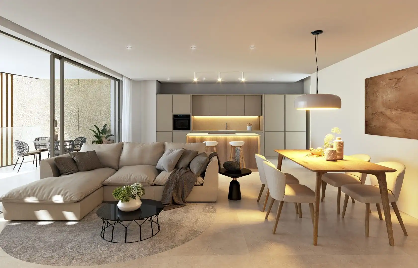 Sala de estar de Ático en venta en Fígols con Aire acondicionado, Calefacción y Jardín privado