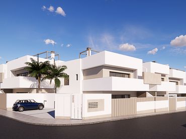 Neubau-Villa mit Pool zum Verkauf in Calle Mayor 99