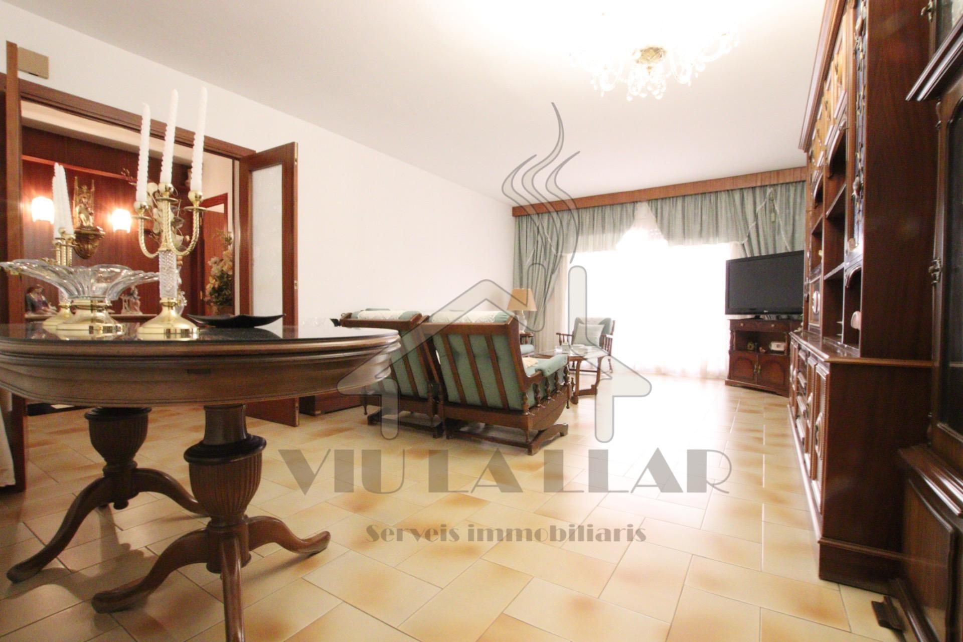 Sala de estar de Piso en venta en Mataró con Aire acondicionado y Balcón