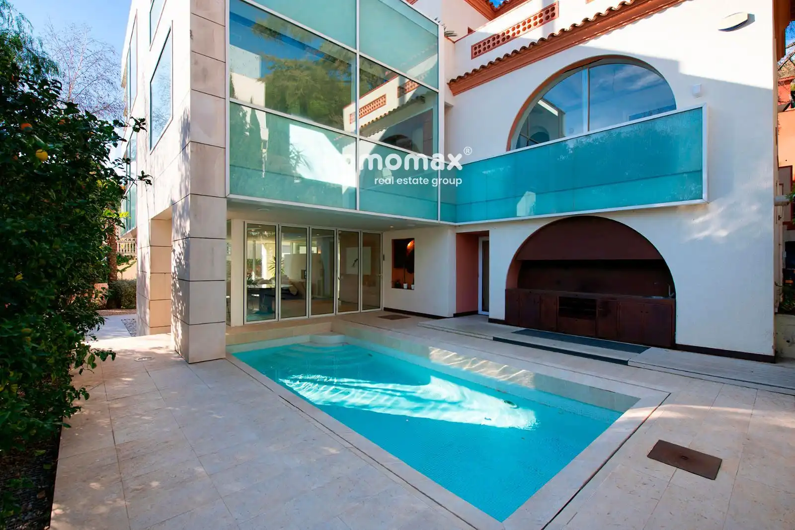 Piscina de Casa o chalet en venta en Barcelona con Aire acondicionado, Calefacción y Terraza
