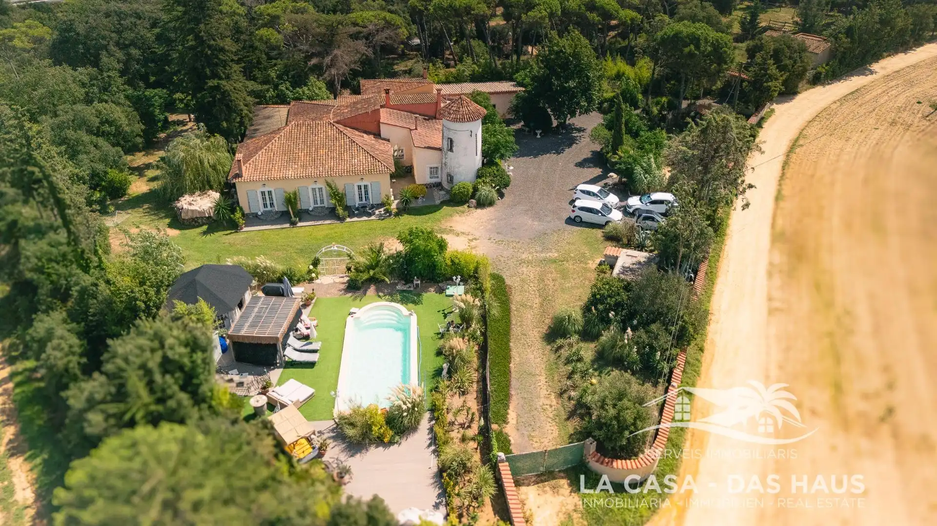 Vista exterior de Finca rústica en venta en Maçanet de la Selva