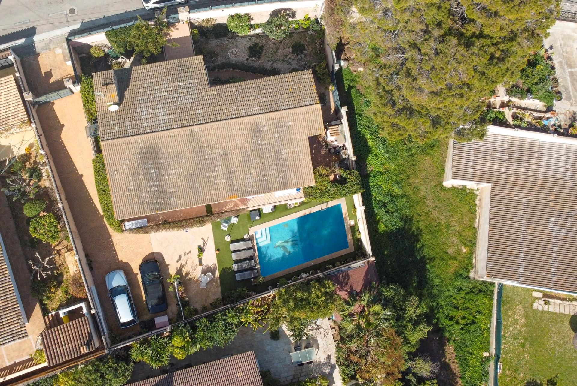 Swimming pool of Houses for sale in Calvià  with Air Conditioner, Heating and Private garden