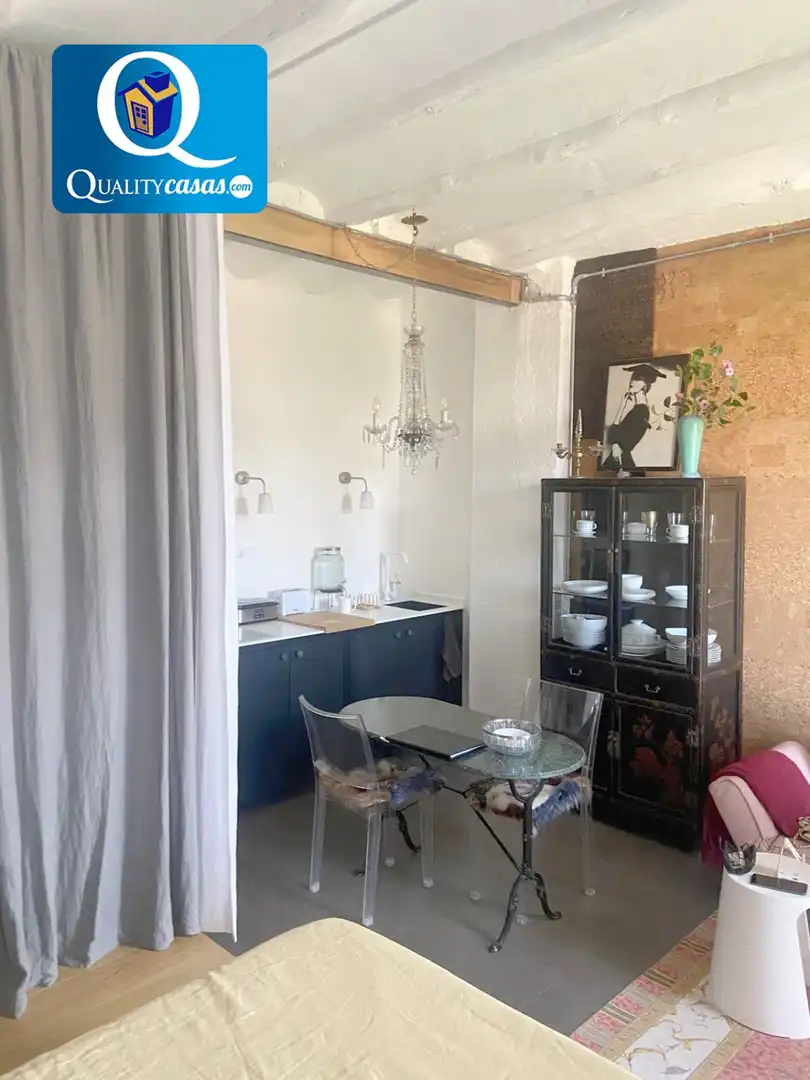 Menjador de Apartament en venda en Alcoy / Alcoi amb Aire condicionat i Balcó
