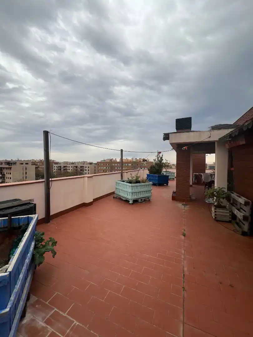 Terrasse von Dachboden zum Verkauf in Salou mit Klimaanlage, Heizung und Privatgarten