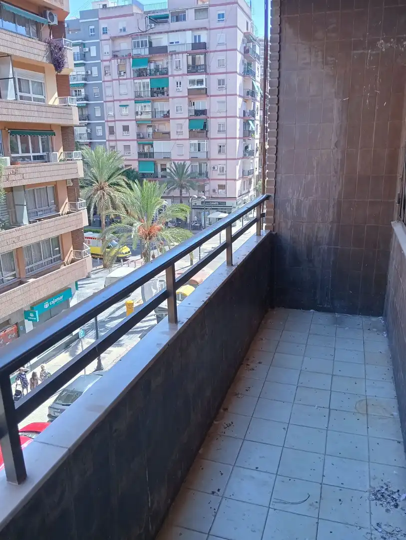 Terraza de Piso de alquiler en Valencia con Terraza