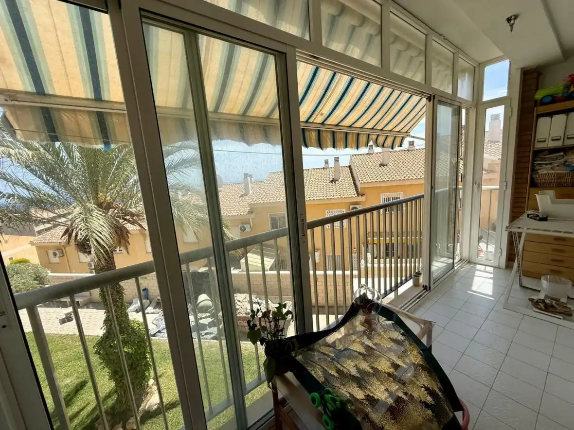 Terraza de Apartamento en venta en Elche / Elx con Calefacción, Terraza y Piscina